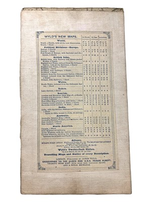 Lot 240 - Wyld (James, pub.) A New Topographical Map Of The Country In The Vicinity Of London