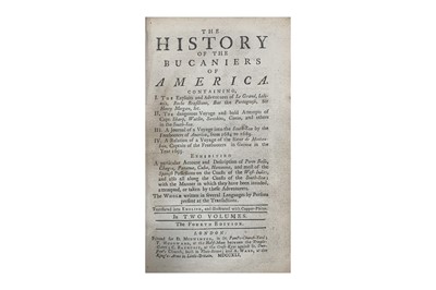 Lot 176 - Exquemelin (Alexandre Olivier) The History of the Bucaniers of America, 1741