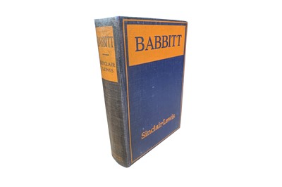 Lot 42 - Lewis. Babbitt. first ed., 2nd iss. NY 1922