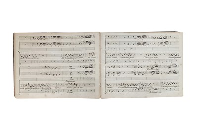 Lot 45 - Musical Manuscript.Operas and Oratorios, [c.1790]
