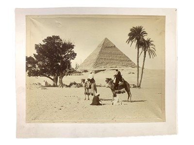 Lot 230 - Photography.
Bonfils, Sebah, Sarolides and others, Egypt, Sicily, Palermo, and Syria, [c.1850-1880]