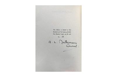 Lot 135 - Montgomery. Poems from the Desert. Ltd ed. 1944