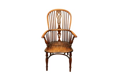 Lot 388 - A WINDSOR CHAIR, LATE 19TH TO EARLY 20TH CENTURY