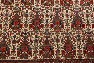 Lot 79 - A FINE ABADEH RUG WITH SALEH-SULTAN DESIGN, WEST PERSIA