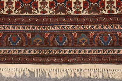 Lot 79 - A FINE ABADEH RUG WITH SALEH-SULTAN DESIGN, WEST PERSIA