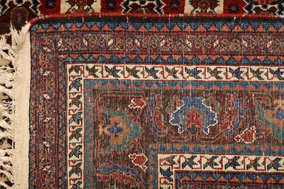 Lot 79 - A FINE ABADEH RUG WITH SALEH-SULTAN DESIGN, WEST PERSIA