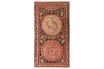 Lot 104 - AN ANTIQUE KARABAGH RUG, SOUTH CAUCASUS