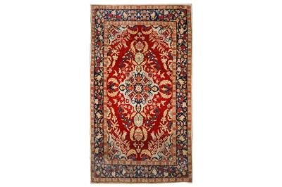 Lot 37 - AN EXTREMELY FINE SIGNED SILK HEREKE RUG, TURKEY