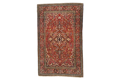 Lot 112 - A FINE ISFAHAN RUG, CENTRAL PERSIA