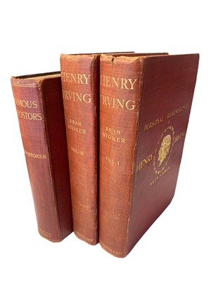 Lot 54 - Stoker (Bram) Personal Reminiscences of Henry Irving, PRESENTATION COPY