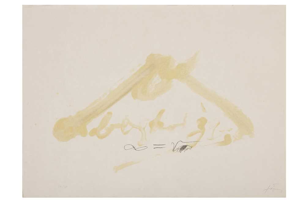 Lot 98 - ANTONI TÀPIES (SPANISH 1923-2012)