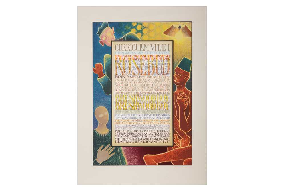 Lot 77 - TOM PHILLIPS CBE RA (BRITISH B.1937)...