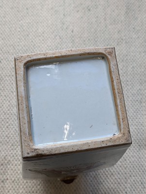 Lot 433 - A PAIR OF CHINESE FAMILLE ROSE 'WU SHUANG PU' VASES.