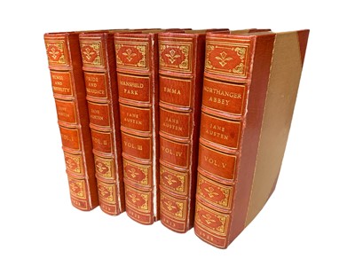 Lot 21 - Austen. Novels, 5 vol. Oxford 1923