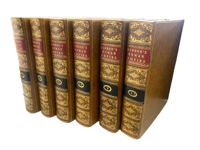 Lot 177 - Gibbon.  The History of the Decline and Fall of the Roman Empire. mixed editions. 1781-88
