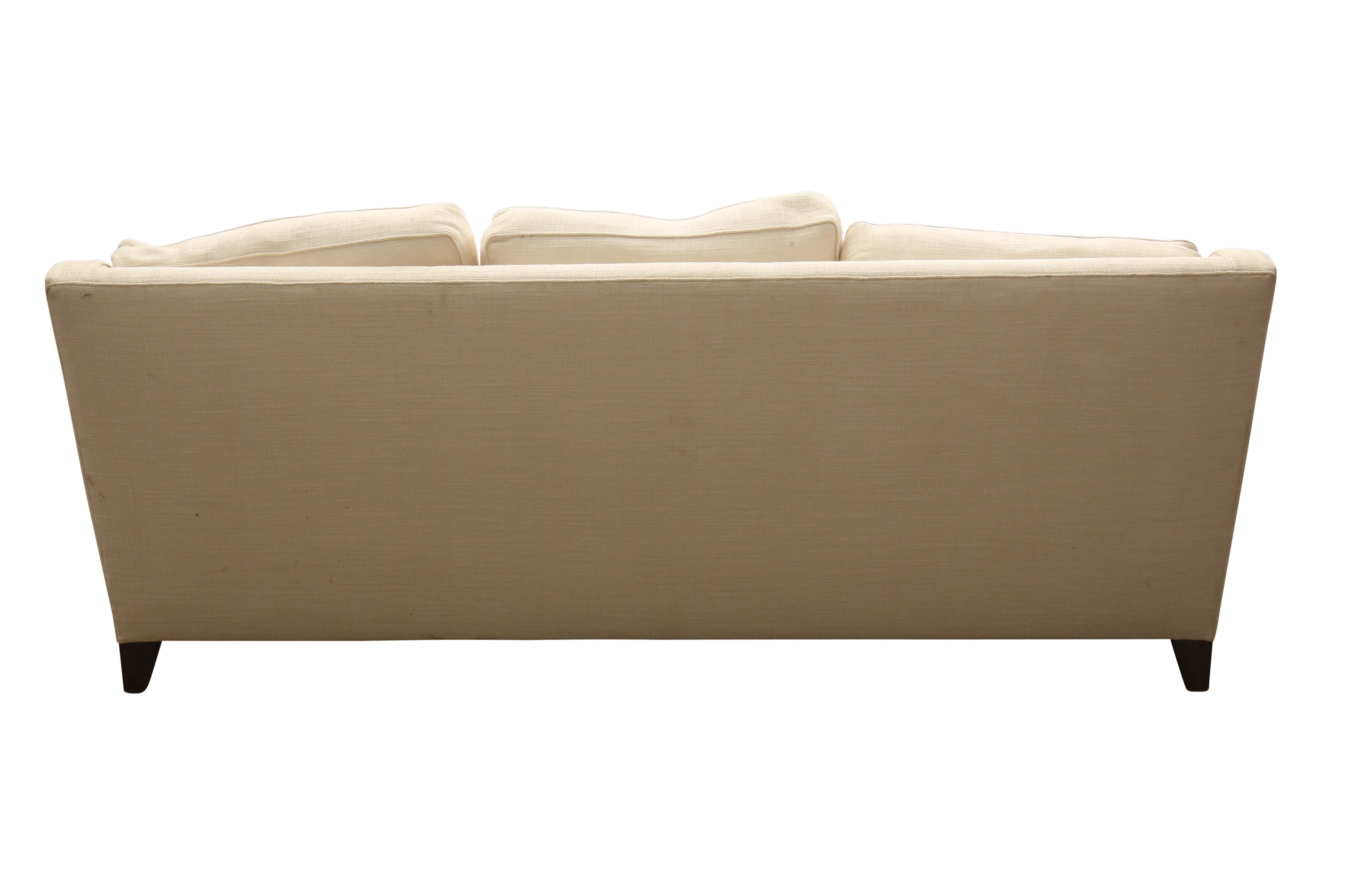 Lot 523 A CONTEMPORARY THREE SEATER SOFA