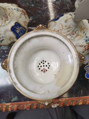 Lot 319 - A PAIR OF LATE 18TH CENTURY STAFFORDSHIRE ENAMEL CANDLESTICKS