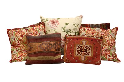 Lot 269 - A COLLECTION OF CUSHIONS