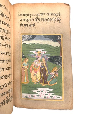 Lot 200 - An illustrated Devanagari manuscript