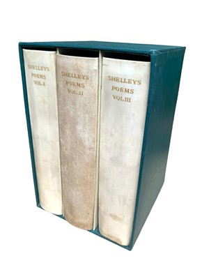 Lot 69 - Kelsmcott Press. Shelley. Poetical Works. 1894-5