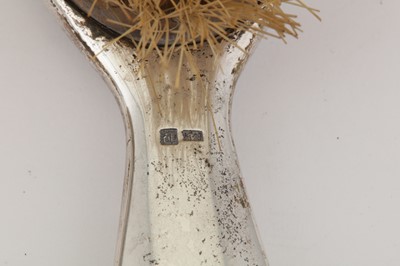 Lot 395 - A mixed group of early 20th century Chinese Export silver dressing table items