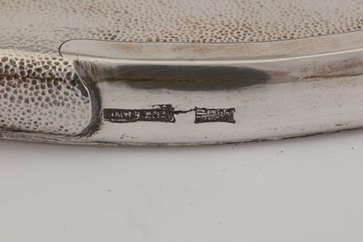 Lot 395 - A mixed group of early 20th century Chinese Export silver dressing table items