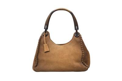 Lot 102 - Gucci Brown Whipstitch Small Hobo Bag
