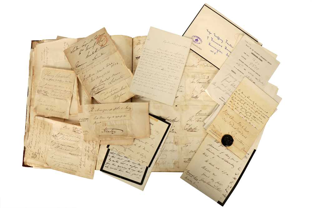 Lot 22 - Autograph Collection.- 19th Century