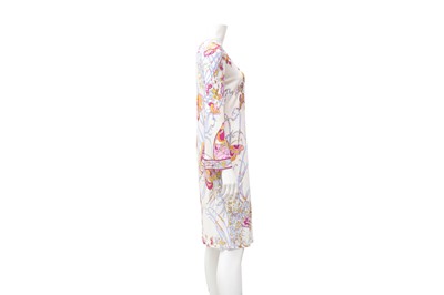 Lot 35 - Emilio Pucci Butterfly Print Dress - Size 44