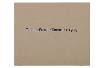 Lot 41 - LUCIAN FREUD OM CH (BRITISH 1922-2011)