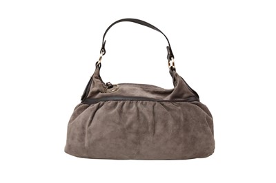 Lot 178 - Fendi Mink Grey Gathered Shoulder Bag