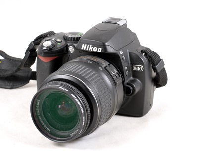 Lot 448 - Nikon D40 Digital SLR Outfit.