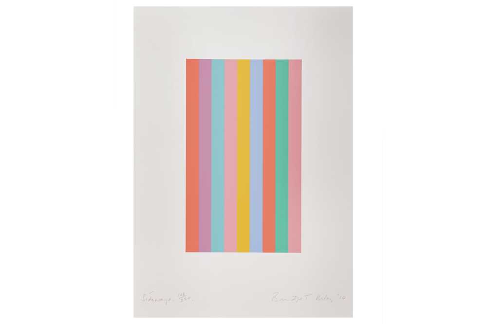 Lot 33 - BRIDGET RILEY CH CBE (BRITISH B.1931)