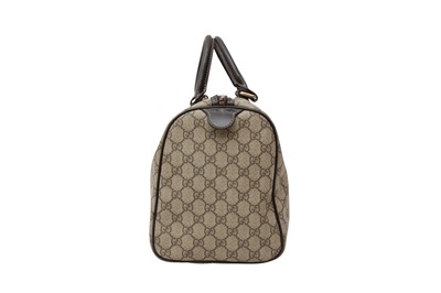 Lot 97 - Gucci Beige Monogram Joy Medium Boston Bag