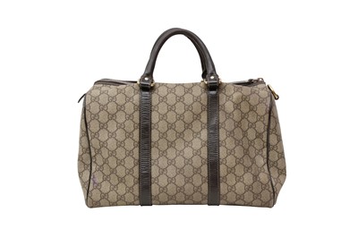 Lot 97 - Gucci Beige Monogram Joy Medium Boston Bag