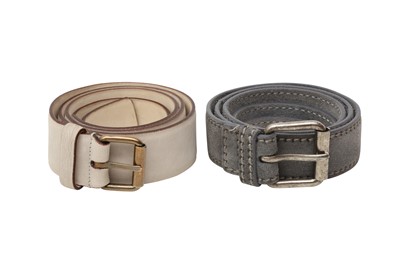 Lot 74 - Two Italian Designer Belts - Size XL