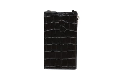 Lot 278 - Alexander McQueen Black Skull Phone Case on Chain