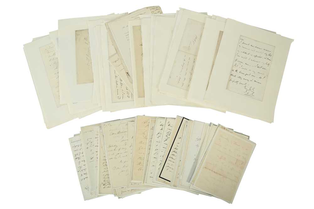 Lot 23 - Autograph Collection.- 19th Century