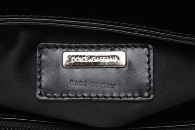 Lot 9 - Dolce & Gabbana Black Chain Shoulder Bag