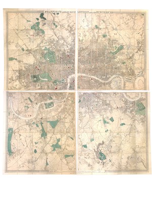 Lot 85 - Stanford’s Library Map of London and its Suburbs