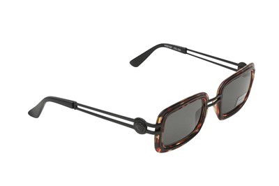 Lot 65 - Gianni Versace Tortoiseshell Retangular Sunglasses