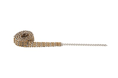 Lot 92 - Chanel Beige Triple Chain Link Belt