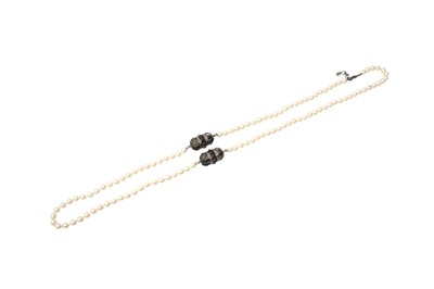 Lot 207 - Chanel Pearl Gripoix Pendant Necklace