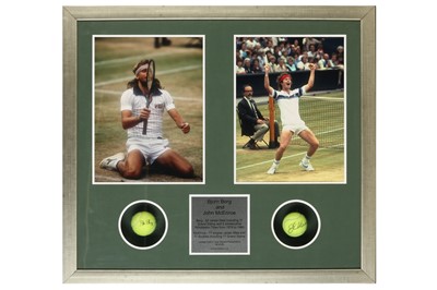 Lot 264 - Tennis.- John McEnroe & Björn Borg