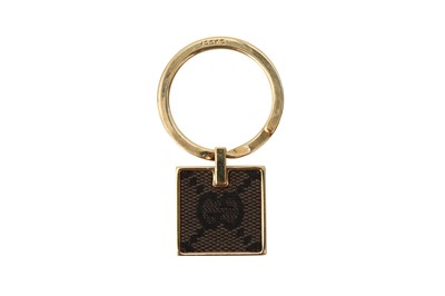 Lot 56 - Gucci Brown GG Monogram Key Ring