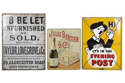 Lot 8 - A TO BE LET ENAMEL SIGN