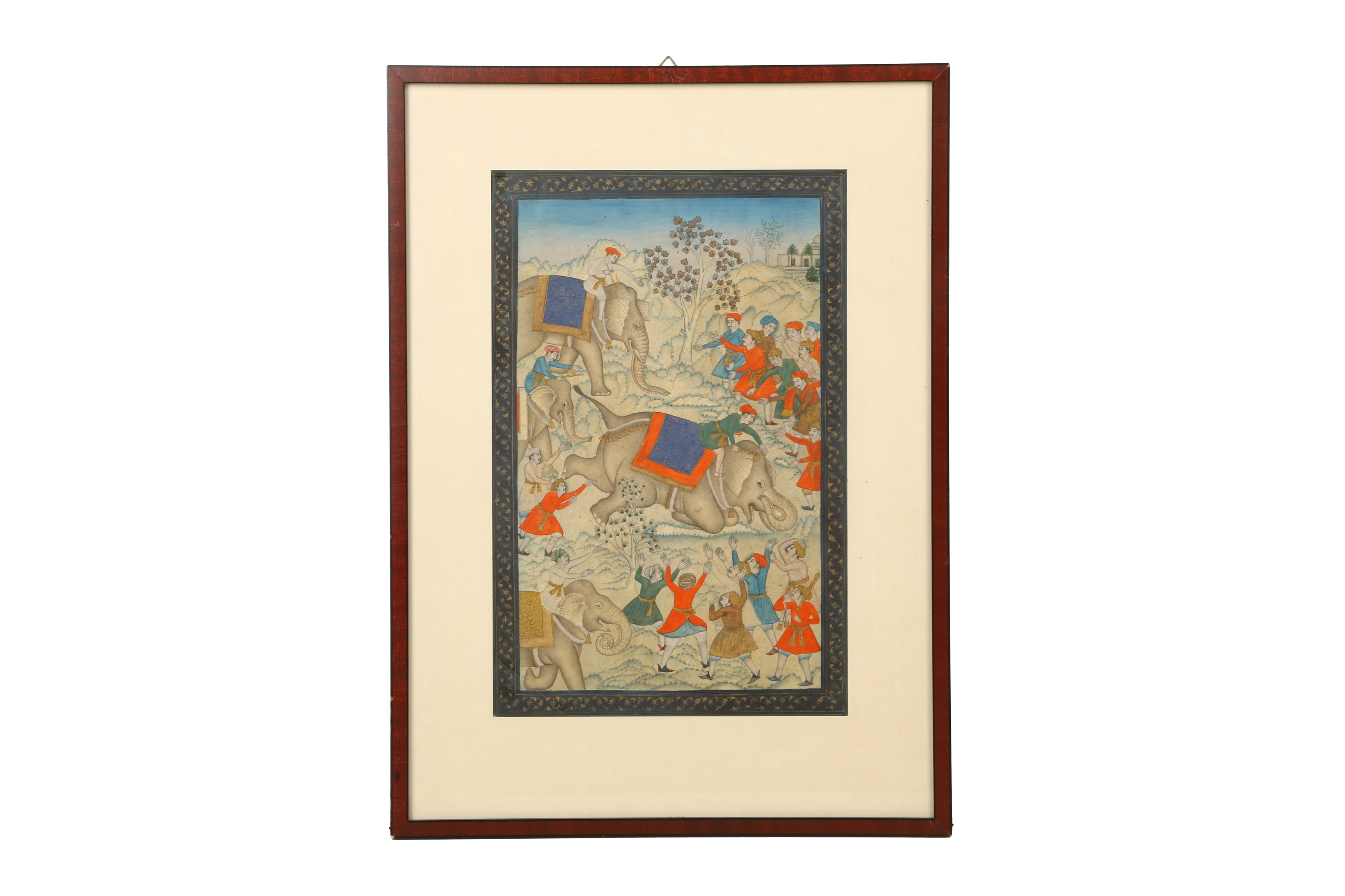 Lot 315 the mughal emperor jahangir taming an