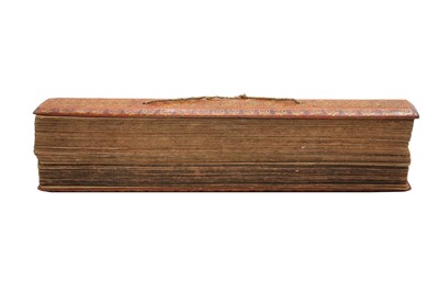 Lot 293 - A PALM-LEAF BUDDHIST MANUSCRIPT WITH LACQUERED BOOK COVERS