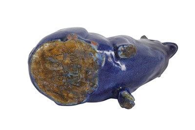 Lot 138 - AN ARTS & CRAFTS EWENNY POTTERY PIG