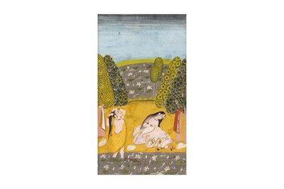 Lot 206 - TWO LADIES BATHING IN A RIVER